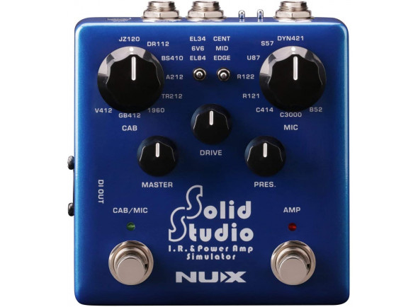 Nux Solid Studio IR & Pow Amp Sim Nux Solid Studio IR & Pow Amp Sim